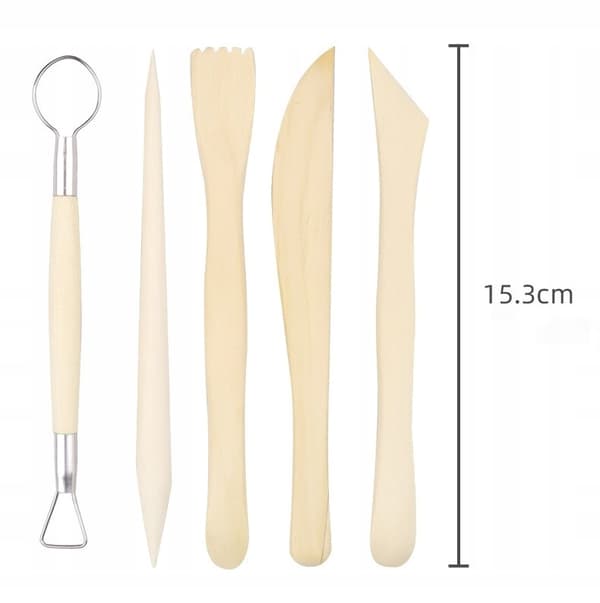 SET MED SKULPTERINGSVERKTYG LERA GIPS 42 ST XXL
