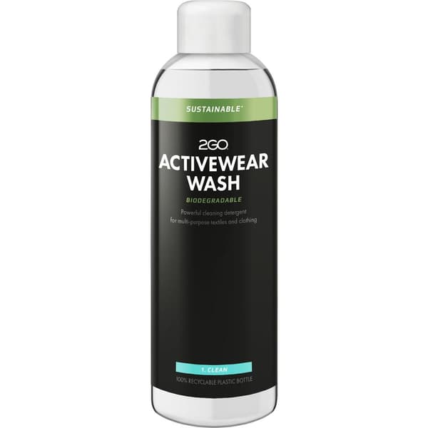 tvättmedel skalplagg, tvättmedel gore-tex, 2GO SUSTAINABLE ACTIVEWEAR WASH 250ML