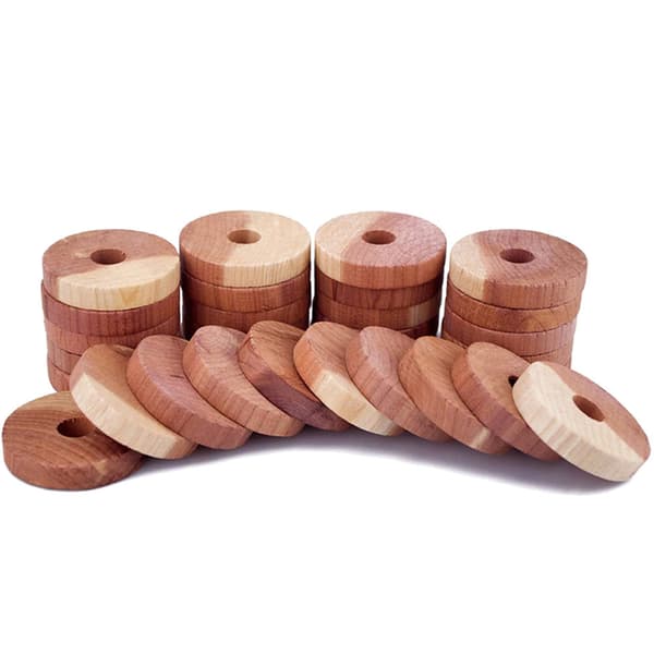 Cederträ Brickor Anti-Insekt och Fuktabsorberande 10-PACK