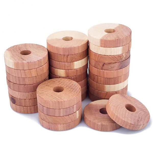 Cederträ Brickor Anti-Insekt och Fuktabsorberande 10-PACK