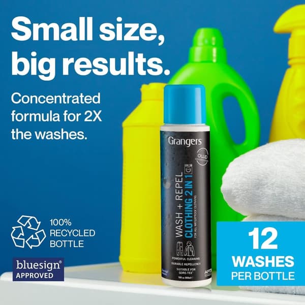 GRANGERS WASH + REPEL CLOTHING 2IN1 300 ML, tvättmedel funktionskläder