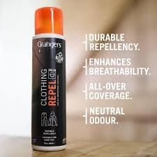 GRANGERS PERFORMANCE CLOTHING REPELL PLUS 300 ML,  impregneringsspray skalplagg
