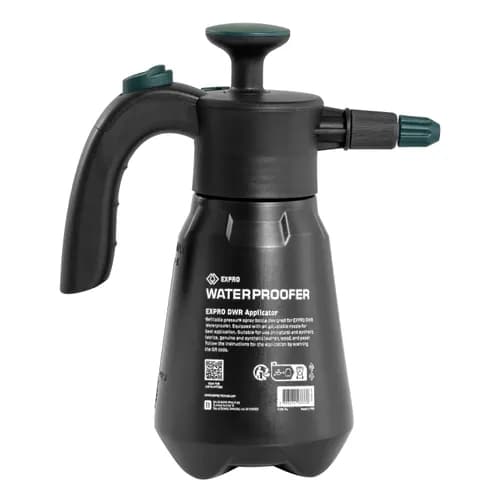 EXPRO WATERPROOFER MAX BOTTLE DWR APPLICATOR, lufttryscksspruta för impregnering