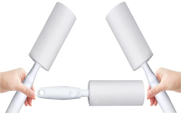 3-Pack Klädvårdsrulle m Handtag. 5Meter/Rulle