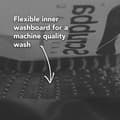 Miniatyrbild 10 av 11: SCRUBBA WASH BAG 13.5L, tvättpåse resa, tvättpåse drybag med inbyggd tvättbräda