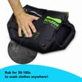 Miniatyrbild 2 av 11: SCRUBBA WASH BAG 13.5L, tvättpåse resa, tvättpåse drybag med inbyggd tvättbräda