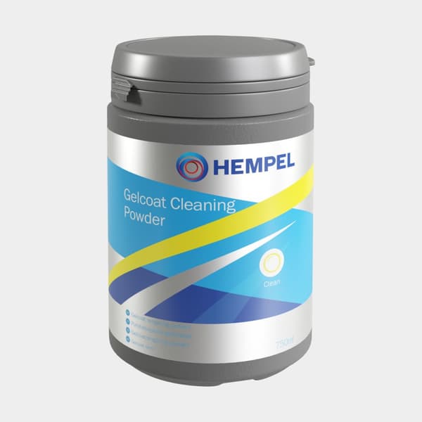 Gelcoatrengöring med oxalsyra Hempel Gelcoat Cleaning Powder, koncentrerad, pulver, 750 gram