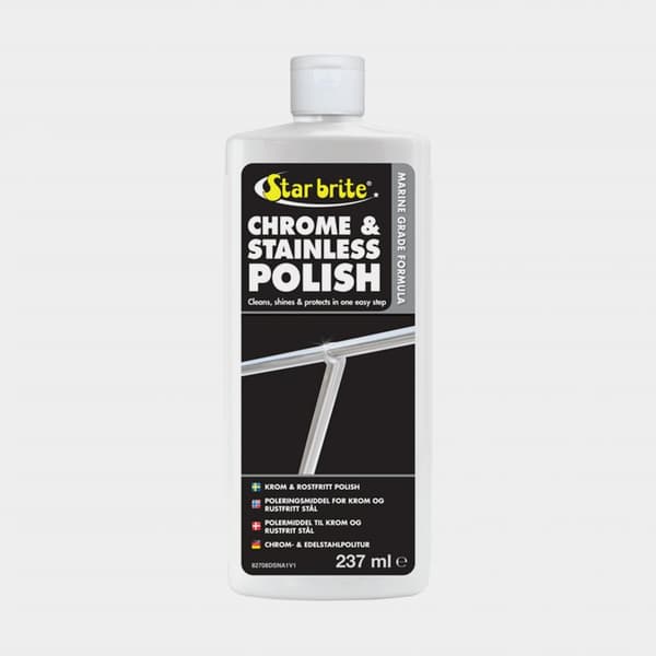 Polish för chrome &amp; rostfritt stål Star Brite Chrome &amp; Stainless Polish, 237 ml