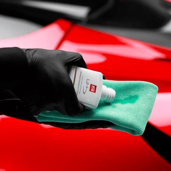 Keramiskt lackskyddskit Autoglym Ultra High Definition Cheramic Coating (pre-coating + keramisk coating + appliceringssvamp + dukar)