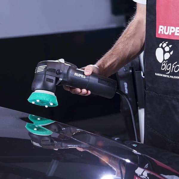 Poleringskit med oscillerande polermaskin RUPES BigFoot LHR75E/LUX, 400 W, Ø75 mm (4000 - 5500 rpm)