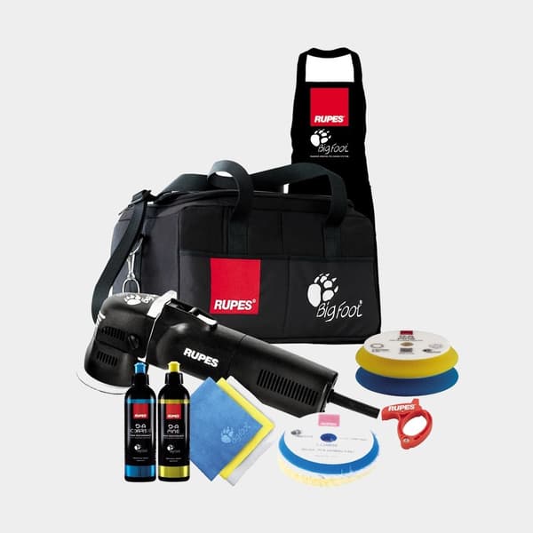 Poleringskit med oscillerande polermaskin RUPES BigFoot LHR75E/LUX, 400 W, Ø75 mm (4000 - 5500 rpm)