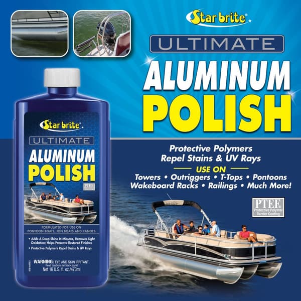 Båtpolish för aluminiumbåtar Star Brite Ultimate Aluminium Polish, 500 ml