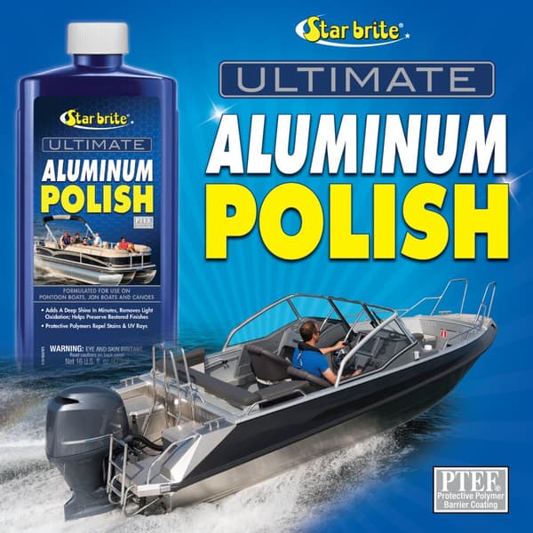 Båtpolish för aluminiumbåtar Star Brite Ultimate Aluminium Polish, 500 ml