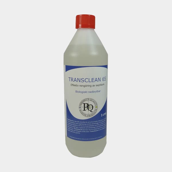 Saneringsvätska för septiktank Transclean 65, 1 liter