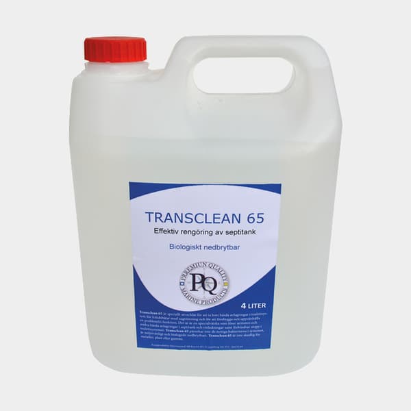 Saneringsvätska för septiktank Transclean 65, 4 liter
