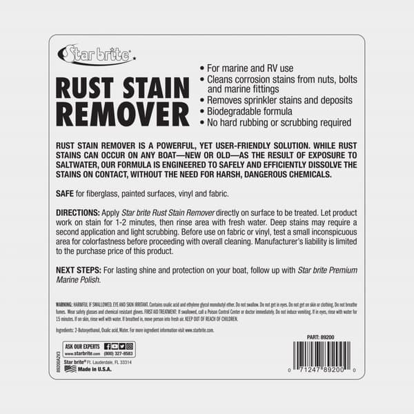 Rostätare / rostlösare Star Brite Rust Stain Remover, spray, 650 ml