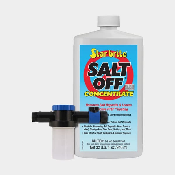 Saltavlagringsrengöring Star Brite Salt Off Concentrate Kit, 946 ml + applikatorverktyg