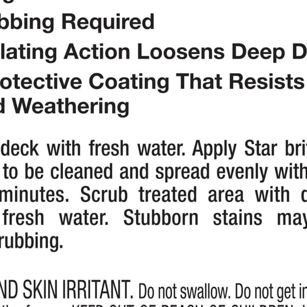 Halkfritt däcksrengöringsmedel Star Brite Non-Skid Deck Cleaner, 1 liter