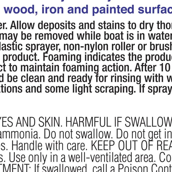 Skrovrengöring med oxalsyra Star Brite Boat Bottom Cleaner, färdigblandad, spray, 1 liter