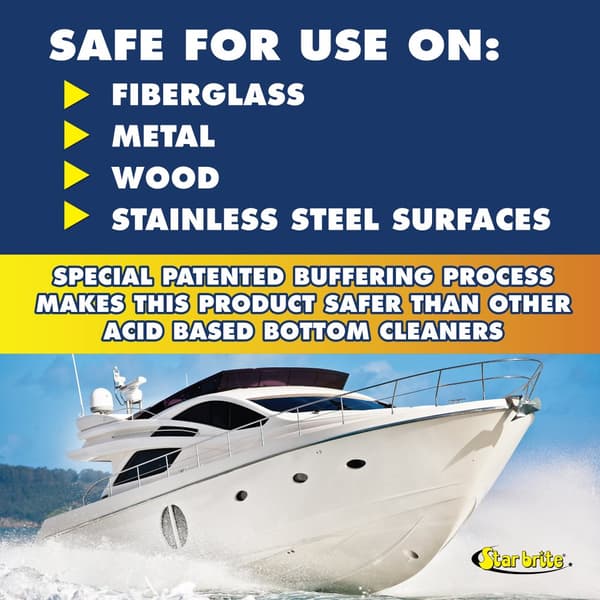 Skrovrengöring med oxalsyra Star Brite Boat Bottom Cleaner, färdigblandad, spray, 1 liter