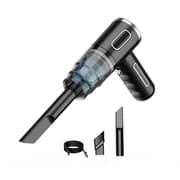 Black Portable Multifunction bærbar bilstøvsuger Bærbar ledningsfri støvsuger Håndstøvsugere til bilhusholdning 2 filtre