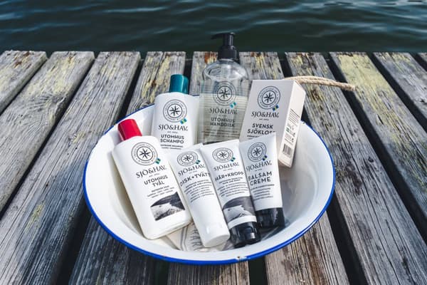 Vildmarkskit Sjö &amp; Hav Nr. 3 (hår- &amp; kroppstvätt, disk-&amp; tvättmedel &amp; balsam creme)