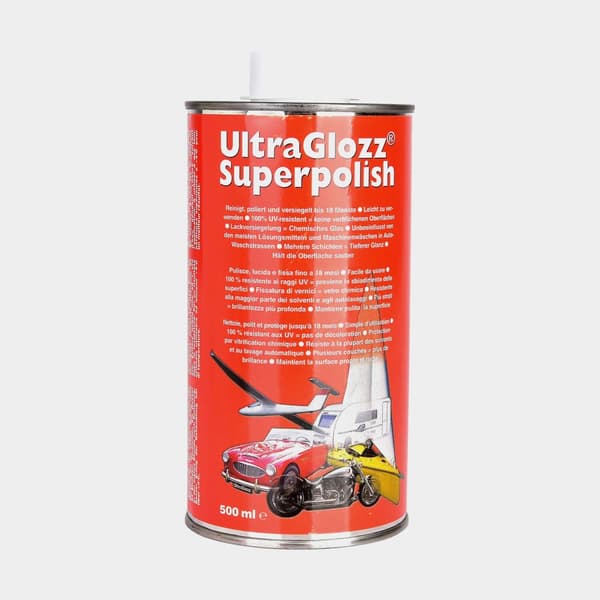 Paket för att polera båten, 5 liter rengöringsmedel + 1 liter båtpolish med vax