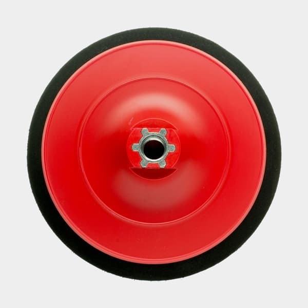 Stödrondell / underlagsplatta för polermaskiner Mirka Backing Pad, Ø150 mm, M14, mjuk, röd
