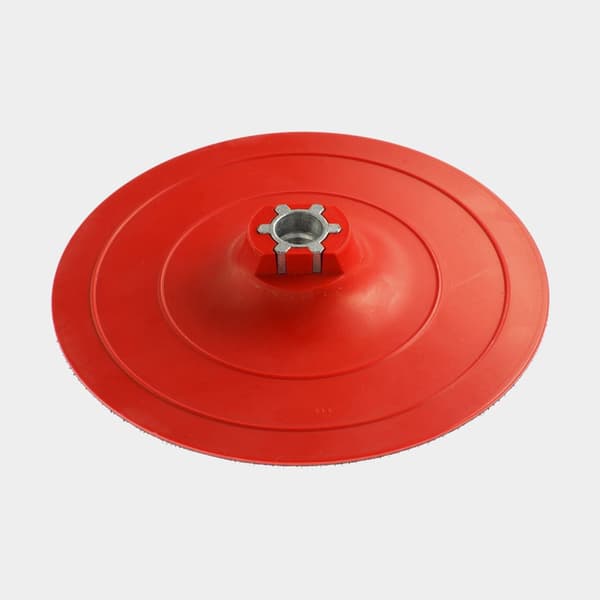 Stödrondell / underlagsplatta för polermaskiner Mirka Backing Pad, Ø150 mm, M14, mjuk, röd