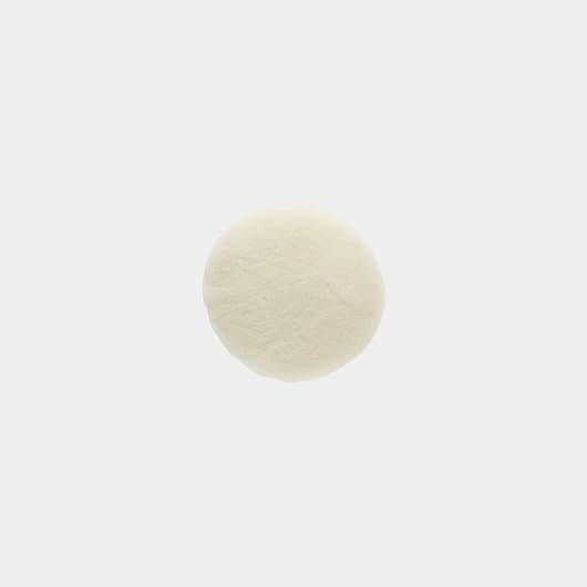 Ulltrissor Mirka Lambswool Pad, Ø150 mm Grip, passar stödrondell Ø150 mm, vit, 2-pack