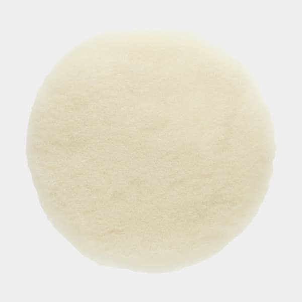 Ulltrissor Mirka Lambswool Pad, Ø180 mm Grip, passar stödrondell Ø180 mm, vit, 2-pack