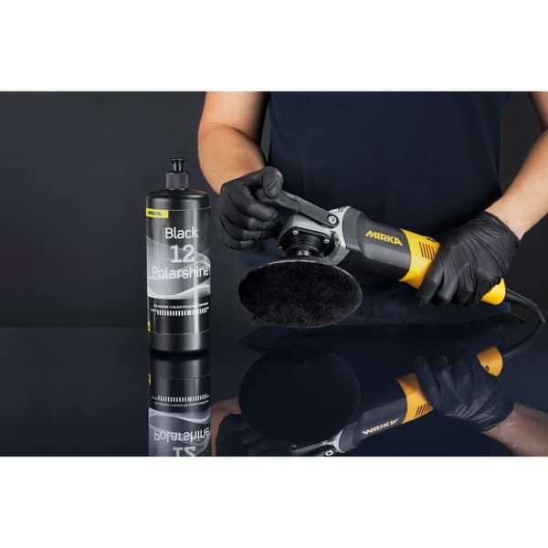 Båtpolish för mörka ytor Mirka Polarshine 12 Black, 250 ml
