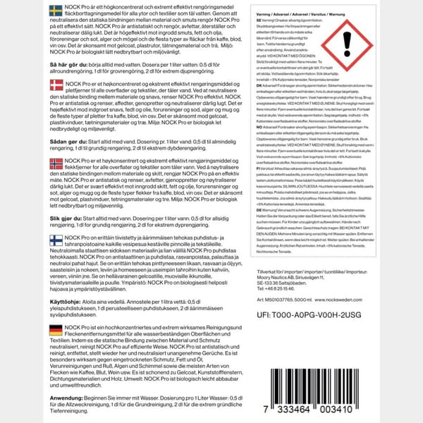Antistatisk allrengöring NOCK Pro, koncentrerad, 5 liter