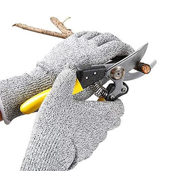HUSHÅLLSHANDSKA, HPPE kökshandskar, 1 par, för trädgårdsarbete, handskydd, för slaktare, för hackning - L[E59128843]