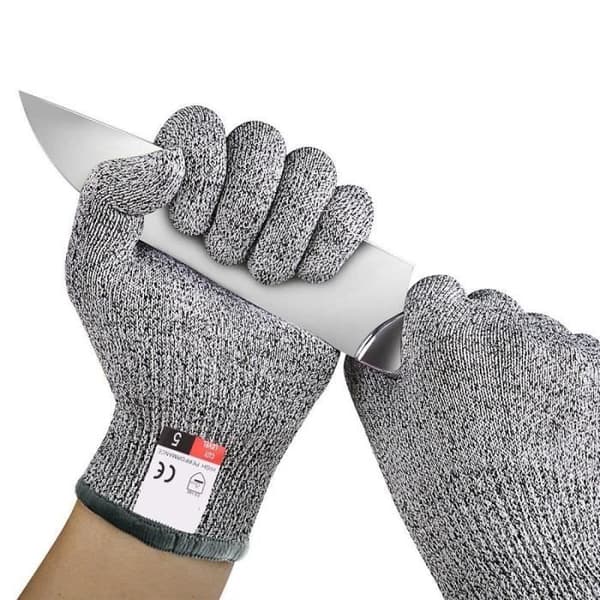 HUSHÅLLSHANDSKA, Skärskyddshandskar, Halkfri, Filékniv, Skyddande kökshandskar för - WHITE[F6328]