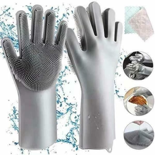 MAVURA Värmeskyddshandskar »Magic Silicone Gloves Gummi Diskmaskinshandskar Rengöringshandskar«