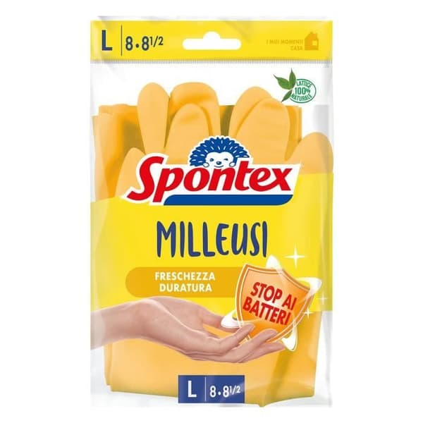 Multi-Use latexhandskar, storlek: L, gul