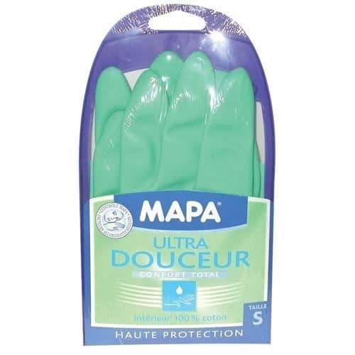 MAPA Mjuk sammetshandske storlek S