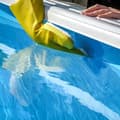 Miniatyrbild 3 av 3: Waterline rengöringshandskar Gul, Vit