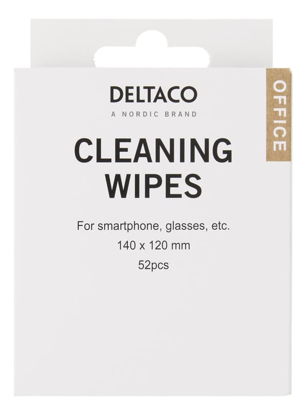 Office cleaning wipes for smartphone, 1-pack 52pcs