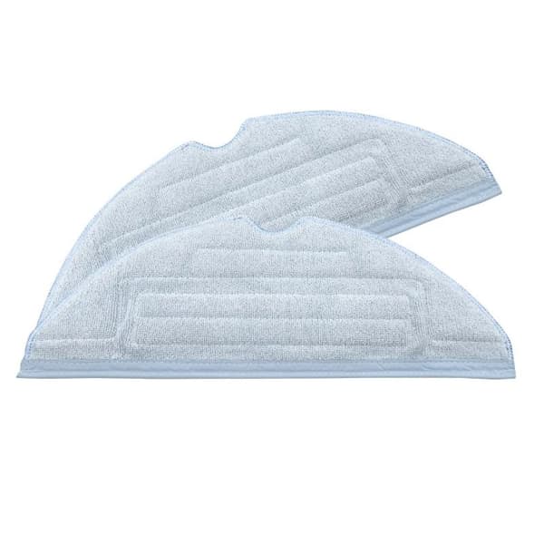 INF Moppepude til Xiaomi Roborock S7/T7S/T7S Plus Microfiber Grey 4-pack - Effektiv rengøring med holdbart design