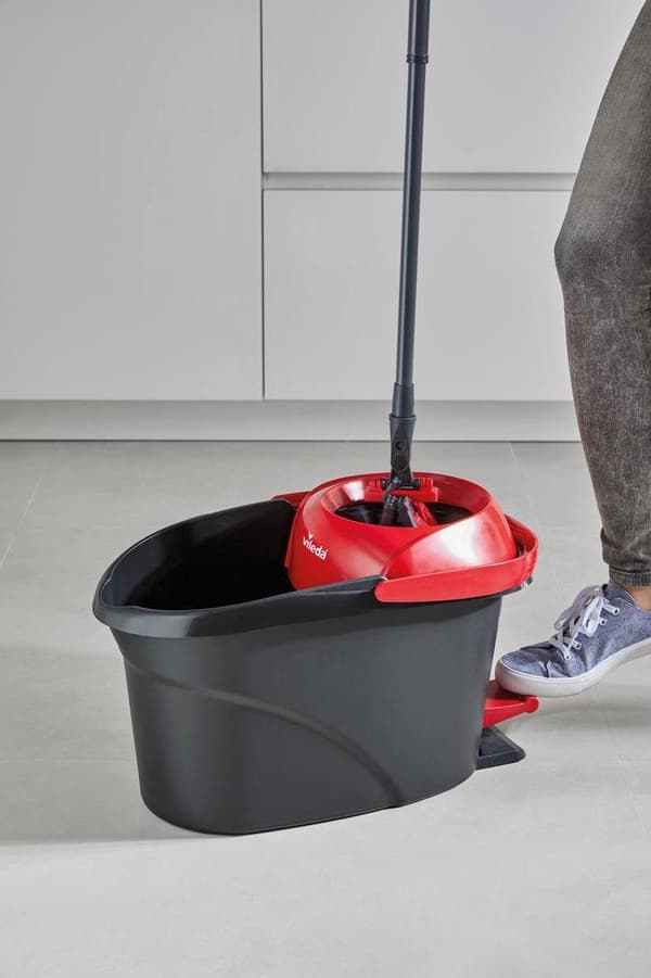 Vileda Ultramax mopp Fiber Wet Black, Red