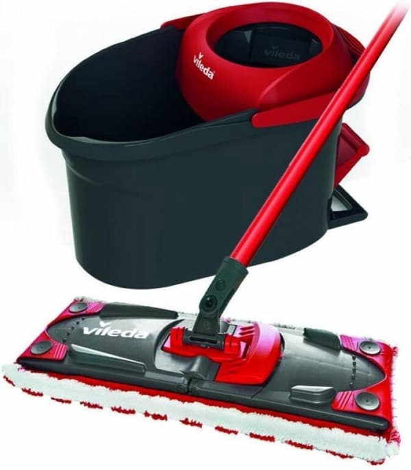 Vileda Ultramax mopp Fiber Wet Black, Red