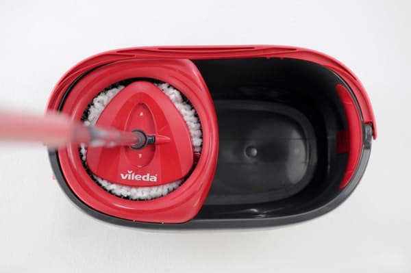 Rotary Mop Vileda TURBO 3in1 mikrofiber 4023103227446 Svart, Röd