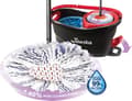Miniatyrbild 5 av 9: Rotary Mop Vileda TURBO 3in1 mikrofiber 4023103227446 Svart, Röd