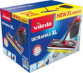 Miniatyrbild 1 av 7: Vileda Ultramax BOX XL (mopp + hink) Torr&våt mikrofiber Svart, Röd