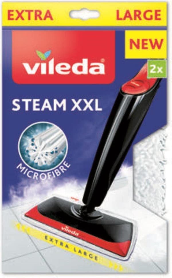Vileda Steam XXL:n korvaaja – höyrypuhdistin – 2 kpl