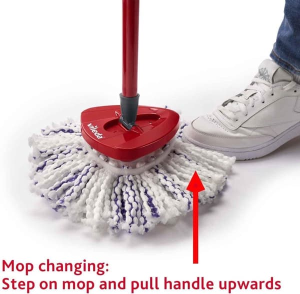 Spin Mop Refill VILEDA TURBO 3in1 Microfiber 1 st Vit