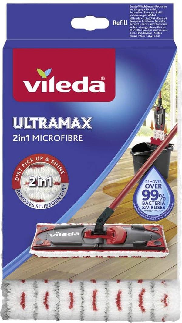 Vileda Ultramax/Ultramat Turbo -mopin täyttöpakkaus