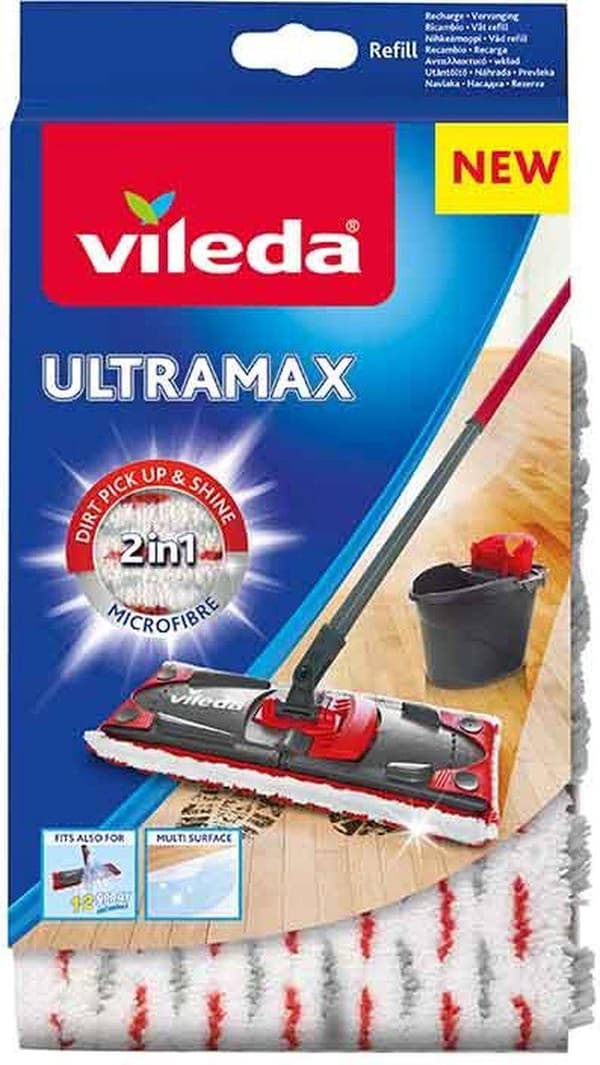 Vileda Ultramax/Ultramat Turbo -mopin täyttöpakkaus